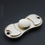 Wholesale Dual Aluminum Fidget Spinner Stress Reducer Toy for ADHD and Autism Adult, Child (Gold)